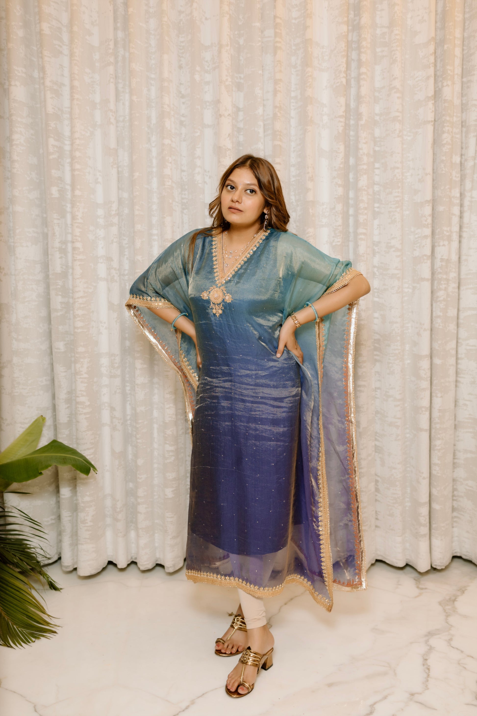 Blue Kaftan
