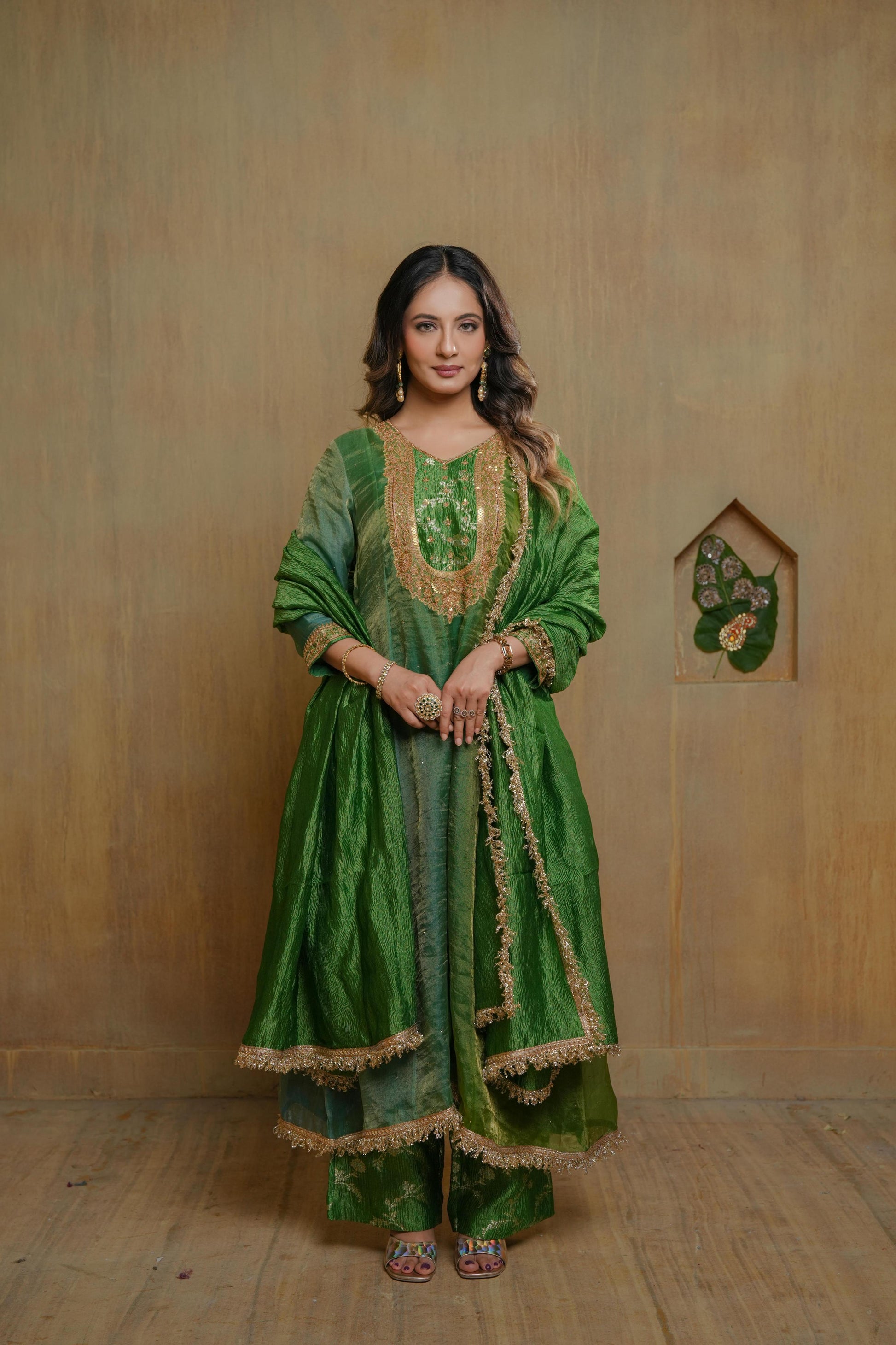 Green Suit Set