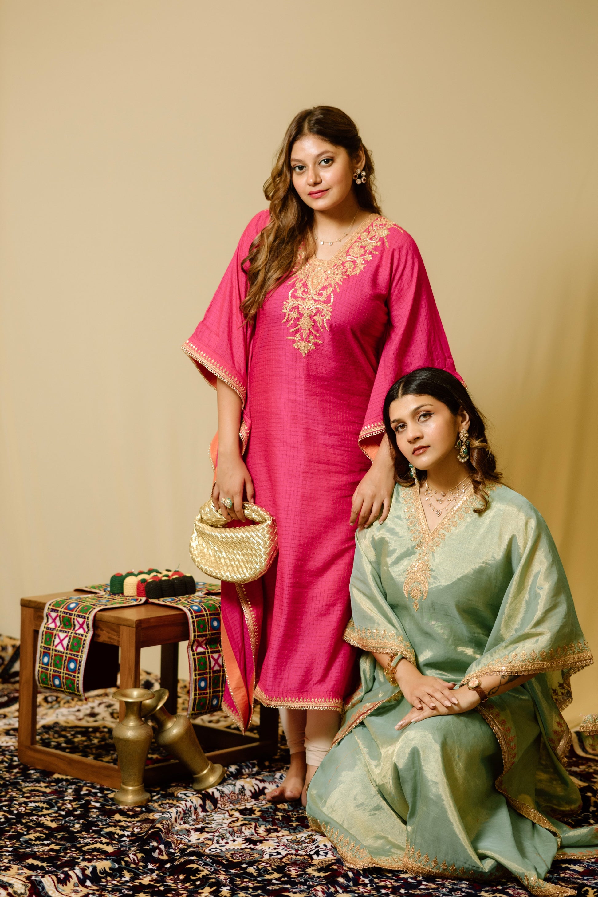 Pink Kaftan