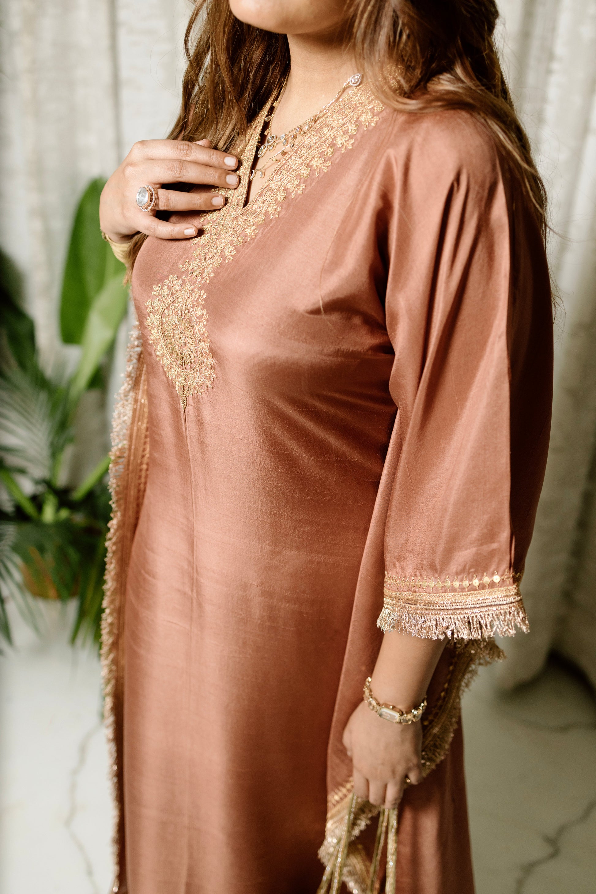Brown Kaftan