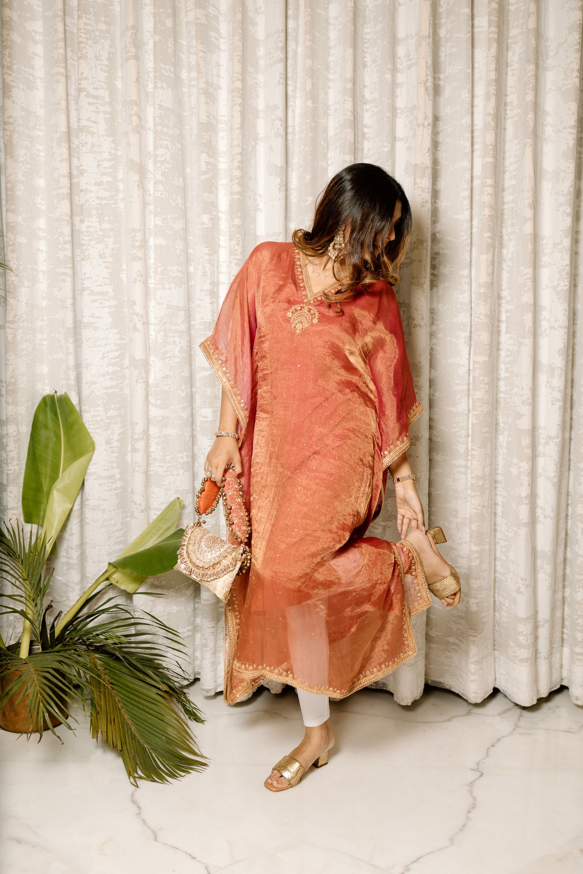 Orange Kaftan