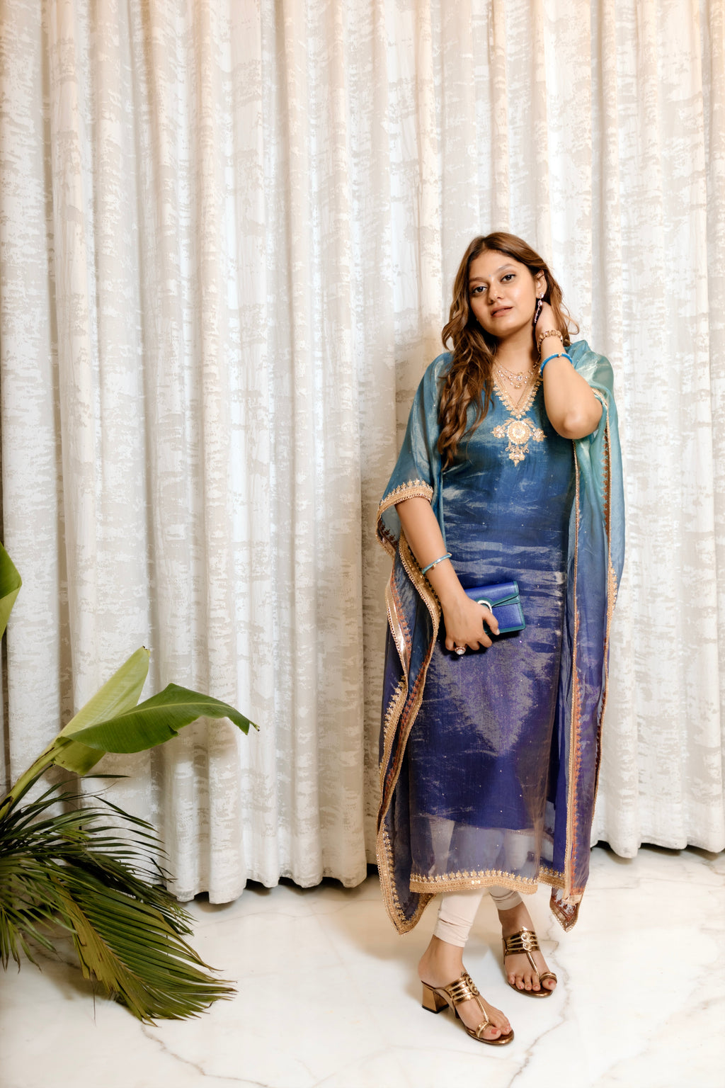 Blue Kaftan