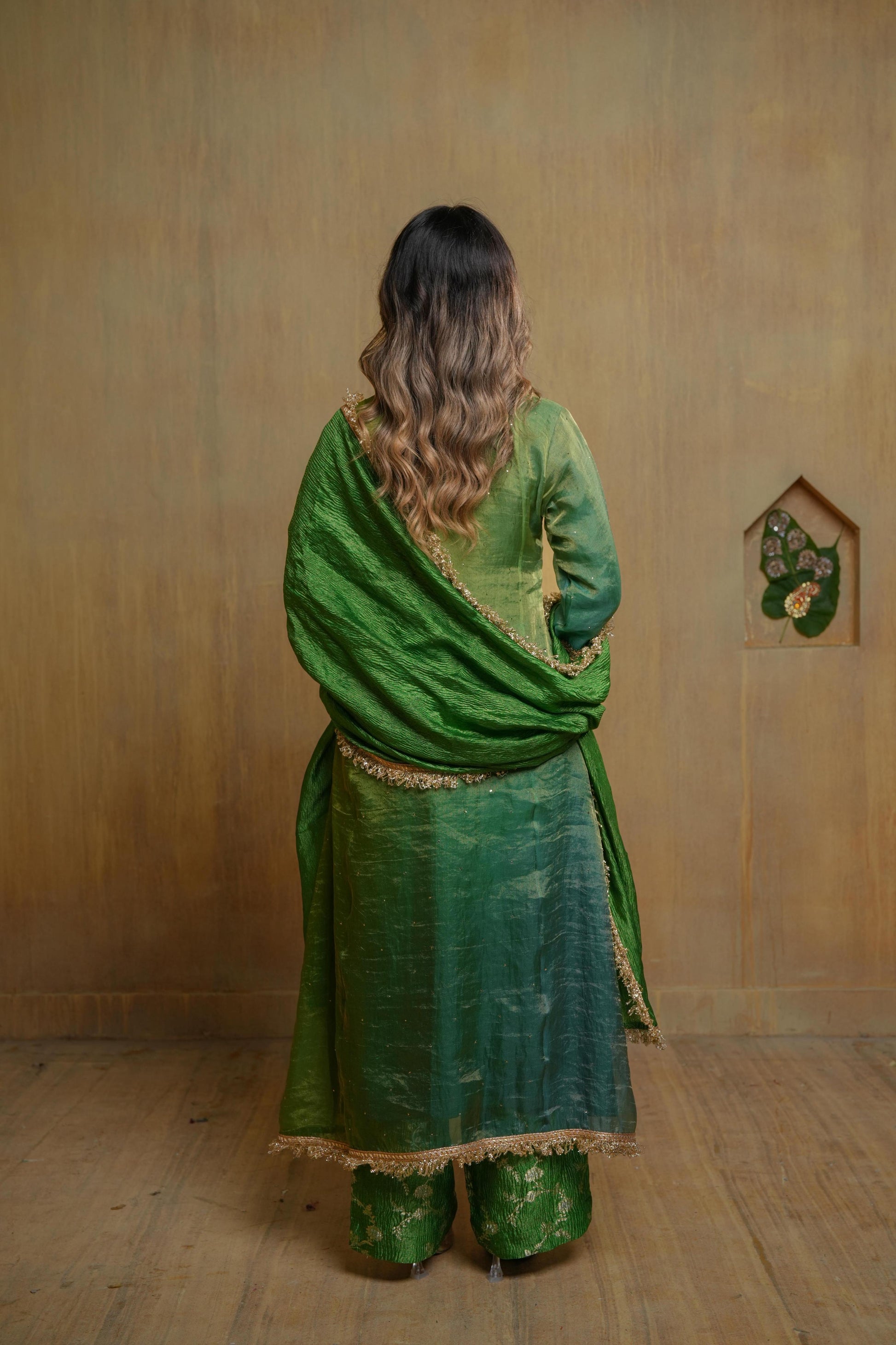Green Suit Set