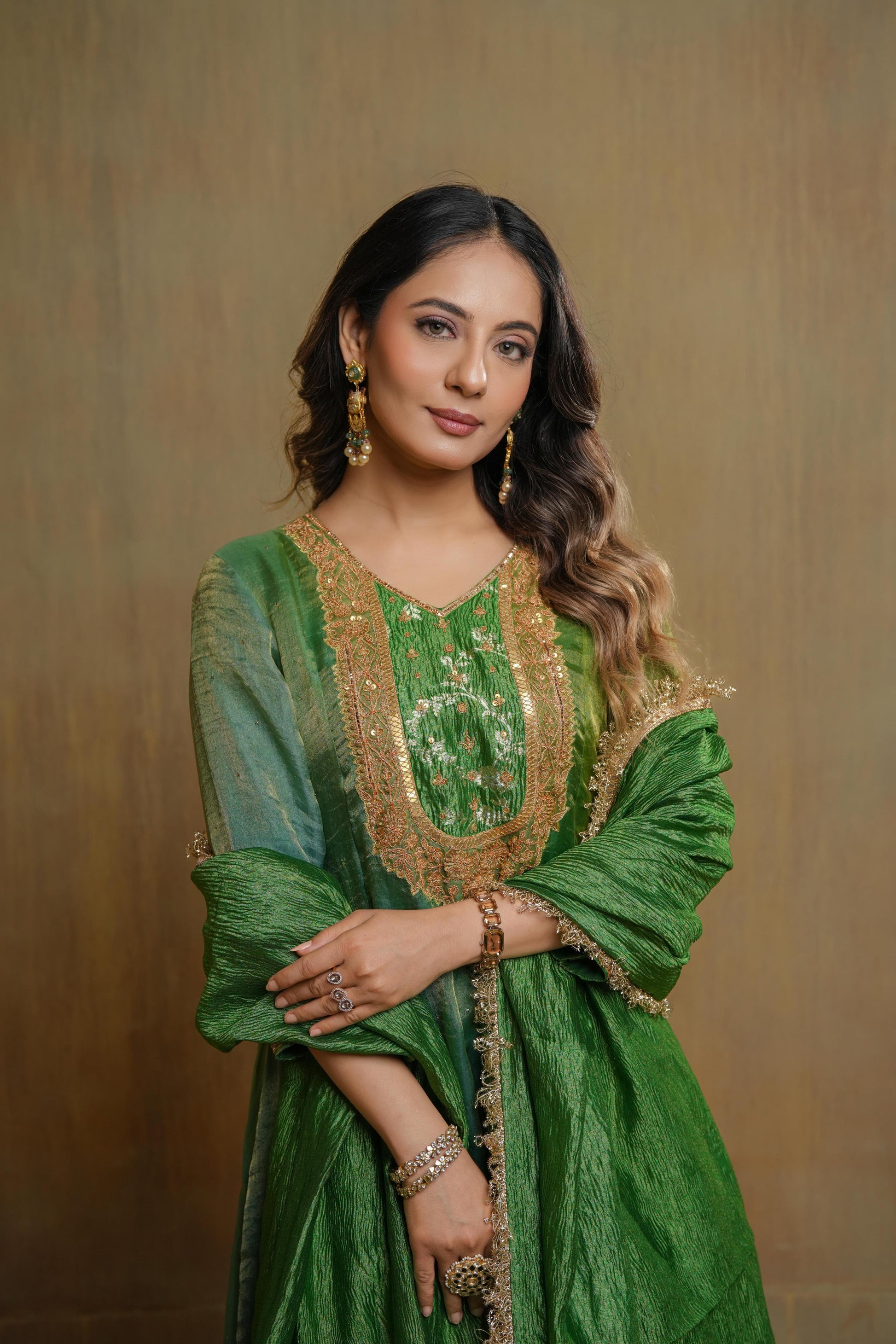 Green Suit Set